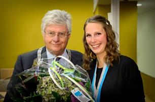 Anja Groot ontvangt sportpenning in de gemeente Zaanstad