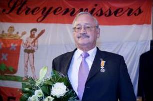 Koninklijke onderscheiding Alex Overbeeke