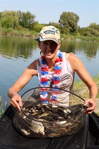 Nederlandse Anja Groot wereldkampioen vissen