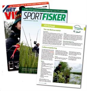 Samenwerking Het Visblad en De Sportfisker