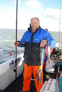 Sjaak Verburg aan kop na eerste topcompetitie bootvissen 2017