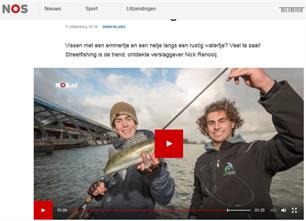 Streetfishing in NOS Zomercolumn (video)