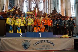 Team Holland wereldkampioen streetfishing!