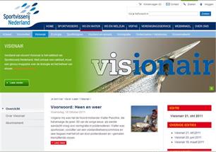 Visionair heeft nieuwe website met archief
