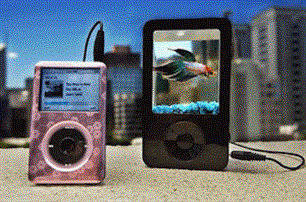 Vissen in je iPod-speaker