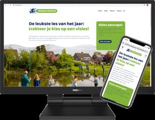 Vissenschool.nl vernieuwd - vraag een visles aan