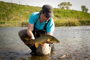 Vliegvissen - barbelen 'on the edge'