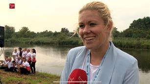 Volop media-aandacht rond WK Dobbervissen voor dames (video)
