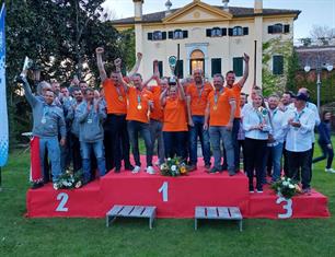 Wéér goud voor Nederlandse feedervissers op WK voor Clubteams in Italië