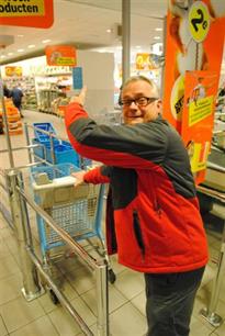 Witvissen: boodschappen doen met Ed