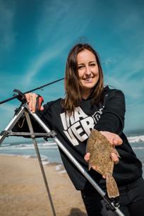 Zeevissen: nieuw zeevistalent Sharona Mol