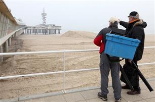 Zeevissen: pierewaaien in Scheveningen