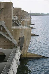 Zilveren stromen in het Haringvliet